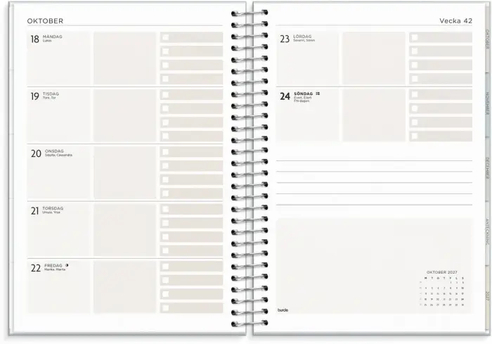 Kalender 2027 Life Organizer To Do