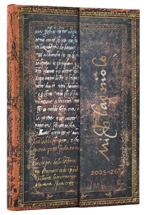 Paperblanks 18-months Mini Michelangelo 25/26