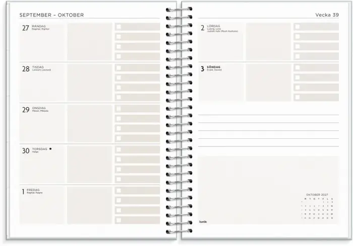 Kalender 2027 Life Organizer To Do
