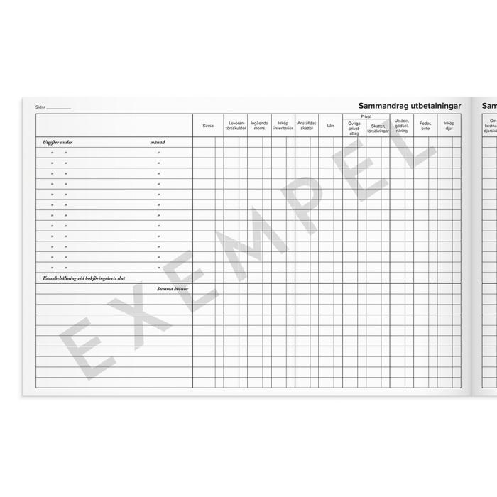 Jordbrukarens kassabok 