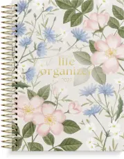 Kalender 2027 Life Organizer blommor 
