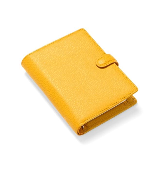 Filofax Finsbury pocket Mustard