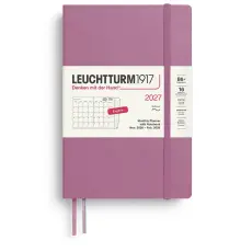 Kalender Leuchtturm1917 B6 Soft M&aring;nad/Uppslag 16m 2027 Dusty Rose 