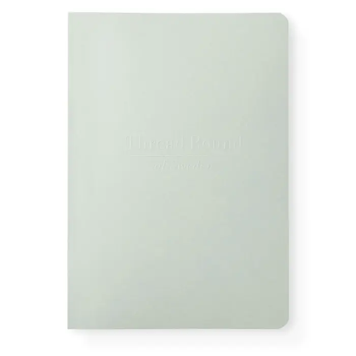 Notebook Thread Bound 120p Plain Foggy Moss