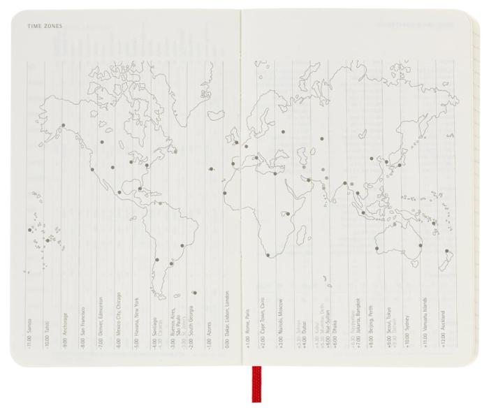 Moleskine Weekly Notebook Red soft pocket 2023