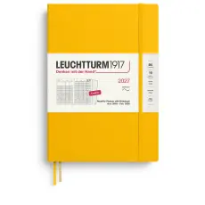 Kalender Leuchtturm1917 B5 Soft M&aring;nad/Uppslag 16m Sunflower 2027