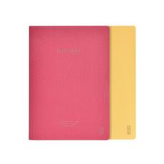 KOZO Skrivh&auml;fte A5 2-Pack Guava Pink / Honey