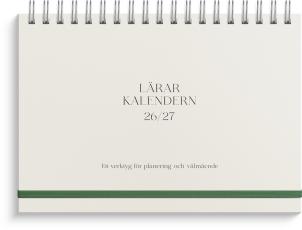 Stora L&auml;rarkalendern Reflektion 2026-2027
