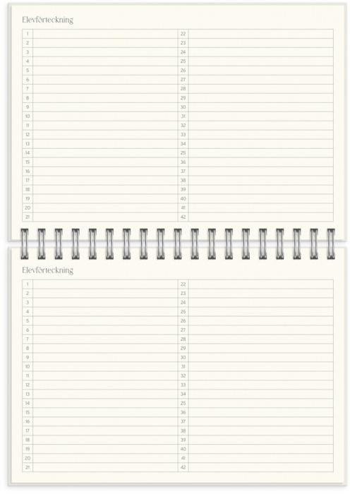 Stora Lärarkalendern Reflektion 2026-2027