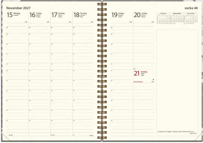 Kalender 2027 Lantdrömmar