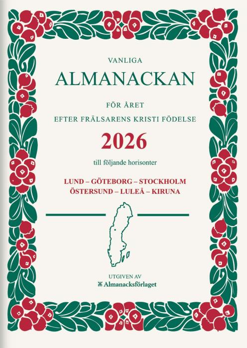 Vanliga almanackan 2026