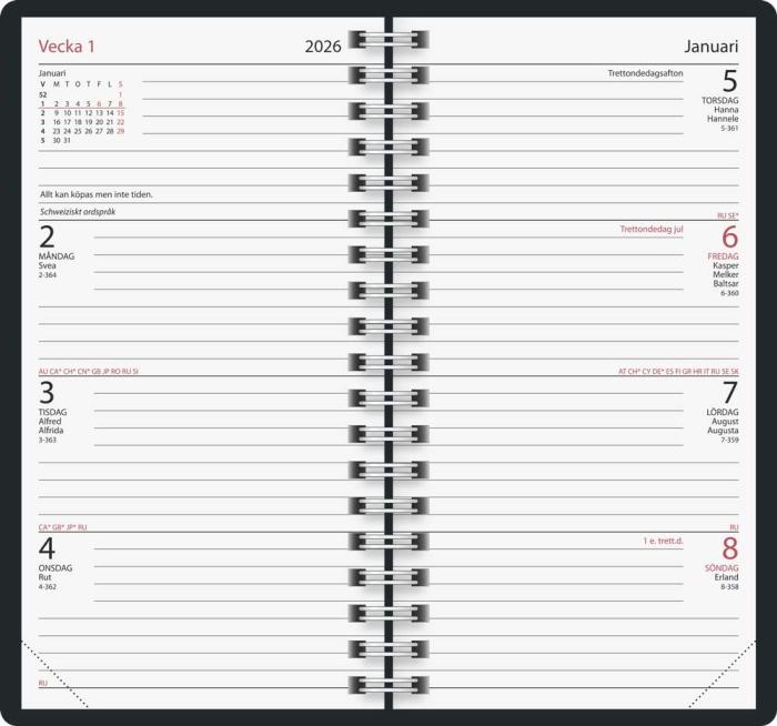 Fickkalender Classic 2026