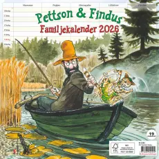 Familjekalender Pettson & Findus 2026