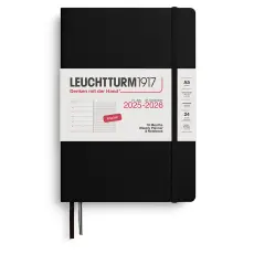 Weekly Planner/Notebook 18m 25-26 A5 Black