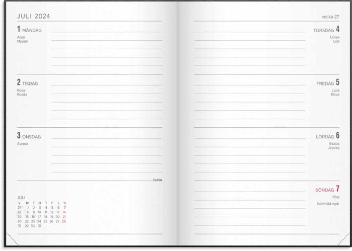 Kalender Senator A6 Vega 2023-2024