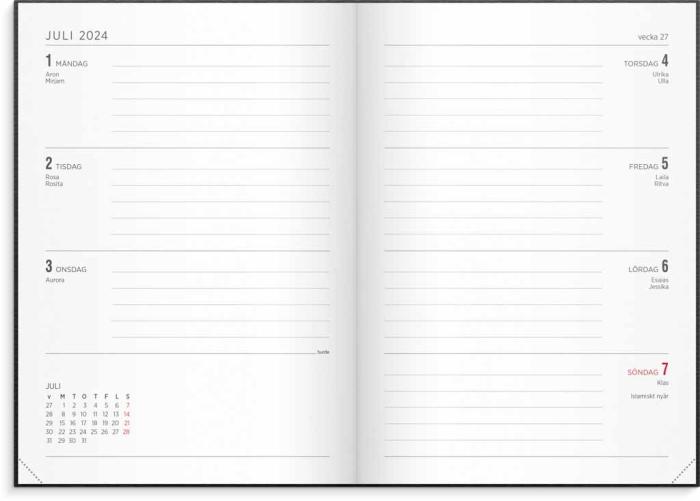 Kalender Senator A5 Vega 2023-2024