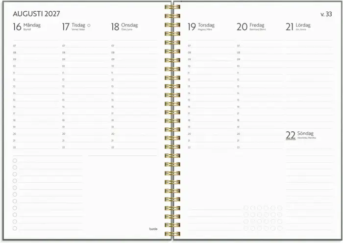 Kalender 2027 Life Planner Do more