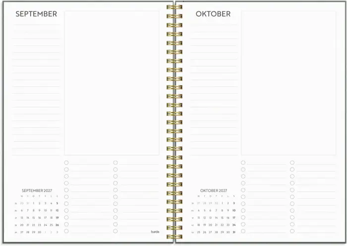 Kalender 2027 Life Planner Do more