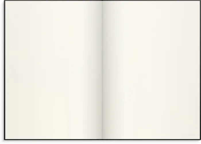 Notebook Textile black unlined A4