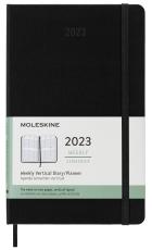 Moleskine Weekly Planner Vertical Svart hard large 2023