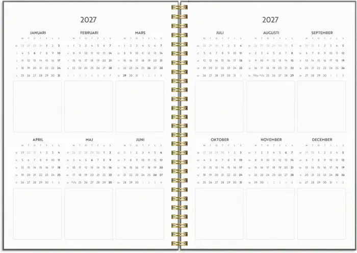 Kalender 2027 Life Planner Do more