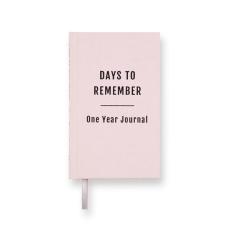 Days to remember One Year Journal Dusty Rose