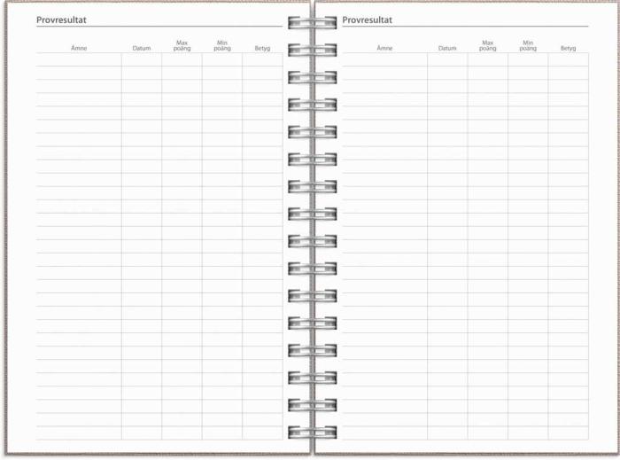 Kalender Dagbok A5 Nomad beige 2023-2024