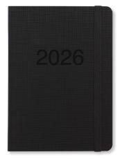 Kalender Letts Memo A6 Svart 2026