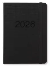 Kalender Letts Memo A6 Svart 2026