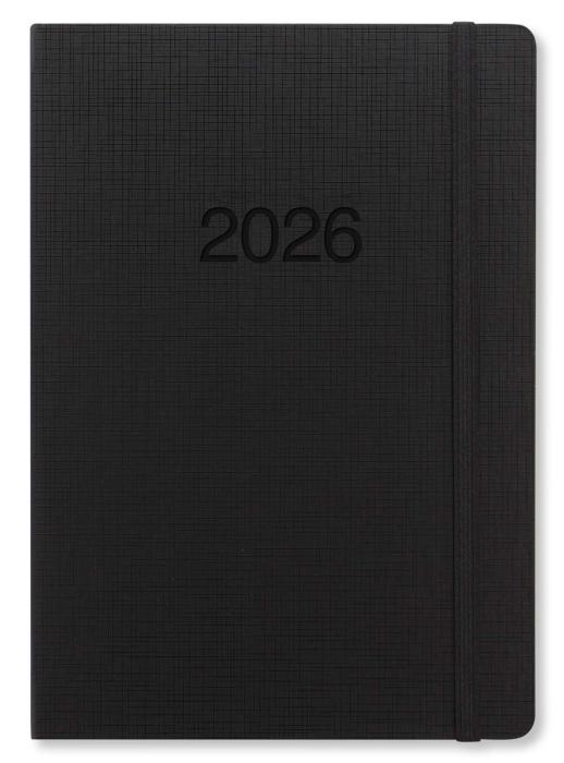Kalender Letts Memo A5 Svart 2026