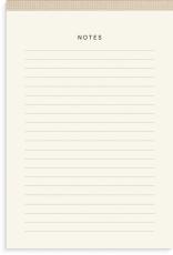 Notepad Textile beige A5