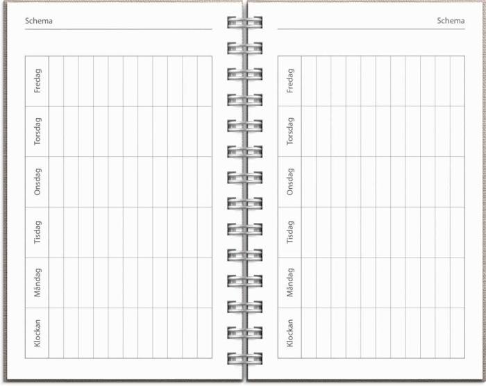 Kalender Compact Nomad beige 2023-2024
