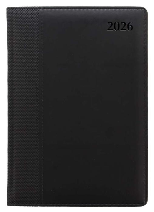 Kalender Letts Executive A5 Vertical Svart 2026