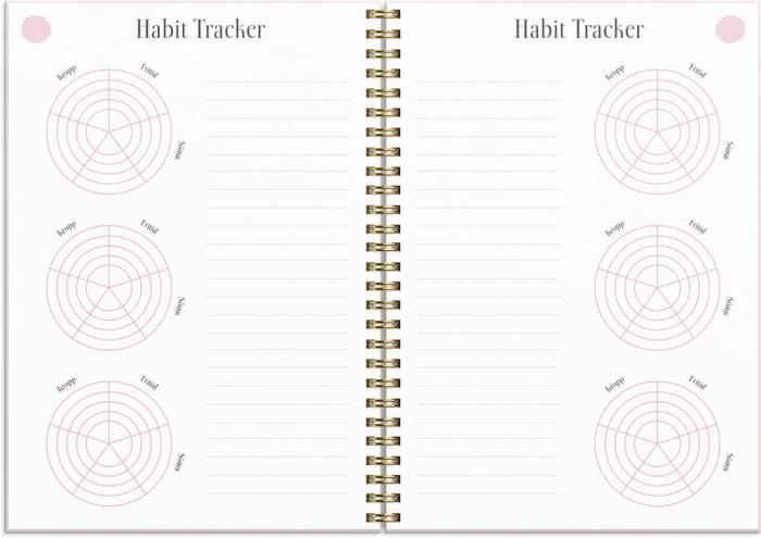 Life planner Pink A5 2023-2023