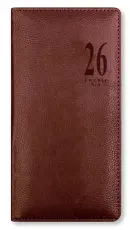 Kalender Letts Milano Slim Brun 2026