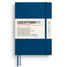 Leuchtturm Notebook A5 soft Ruled Indigo