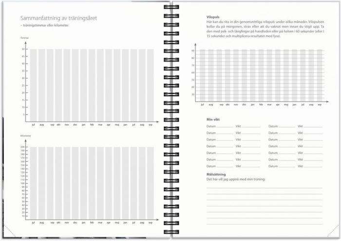 Träningskalender A5 2022-2023