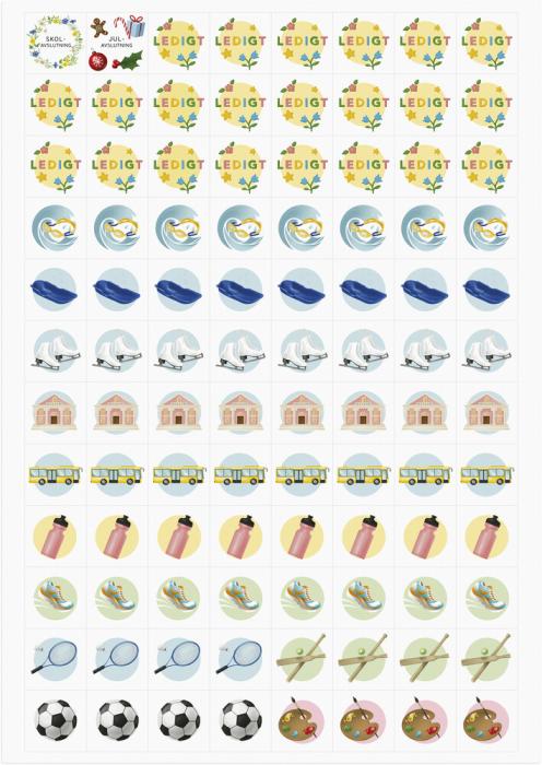 Klassrumskalendern 2026 - 2027 60x70cm 