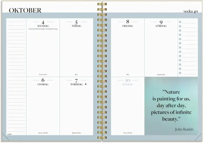 Kalender 2027 Life Planner Inspiration 