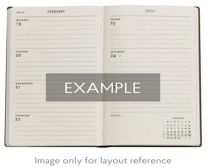 Kalender Paperblanks Asterix & Obelix Horizontal Mini 2026