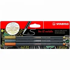 Stabilo 68 3-pack Metallic