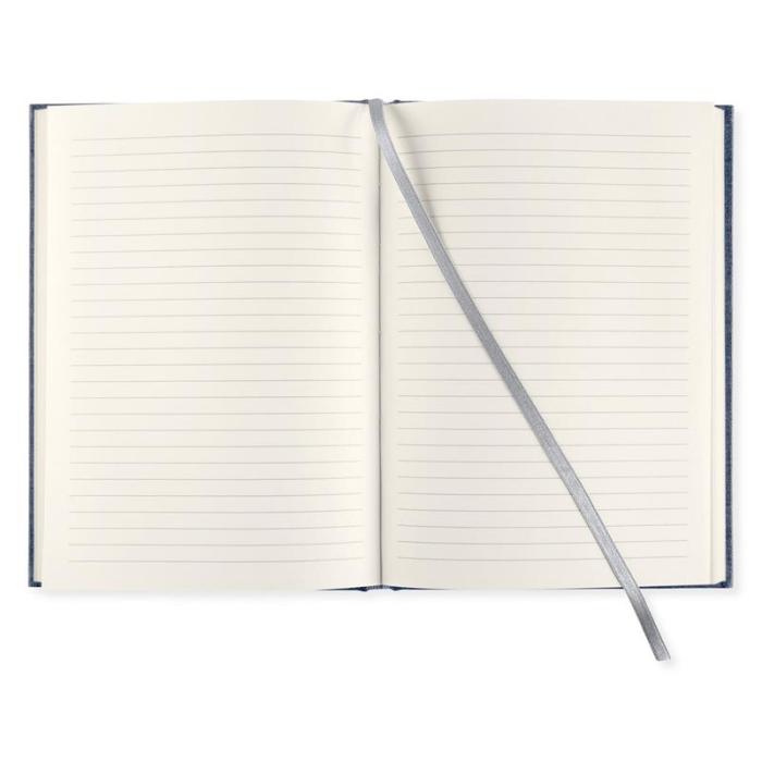 Linjerad Notebook A5 128 sidor Dark Denim 