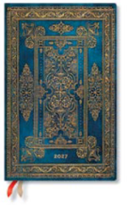 Kalender Paperblanks Maxi Horizontal Blue Luxe 2027