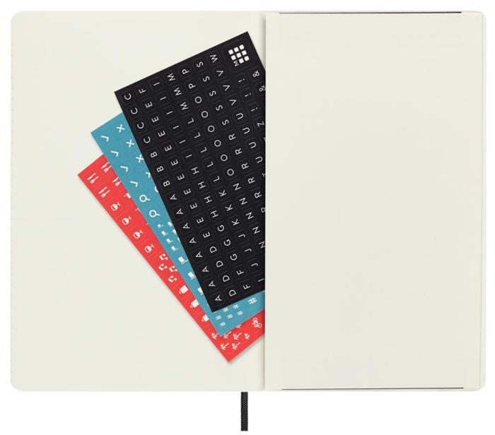 Moleskine Horizontal Weekly Black Soft Large 2023