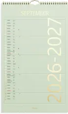 Familjekalender Color 2026-2027