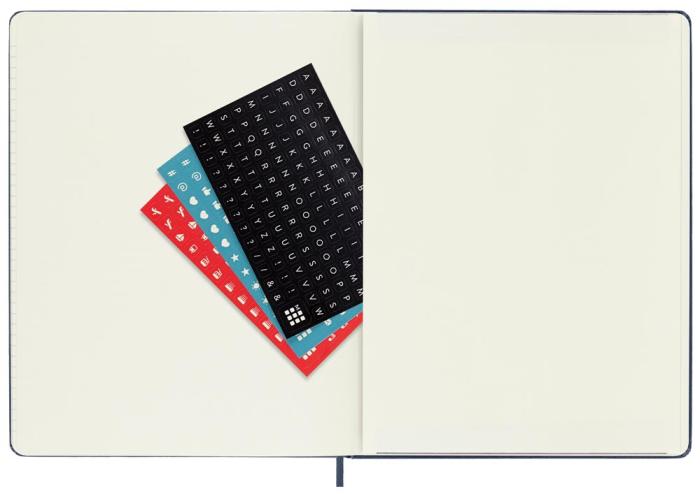 Moleskine Weekly Notebook Blue hard XL 2023