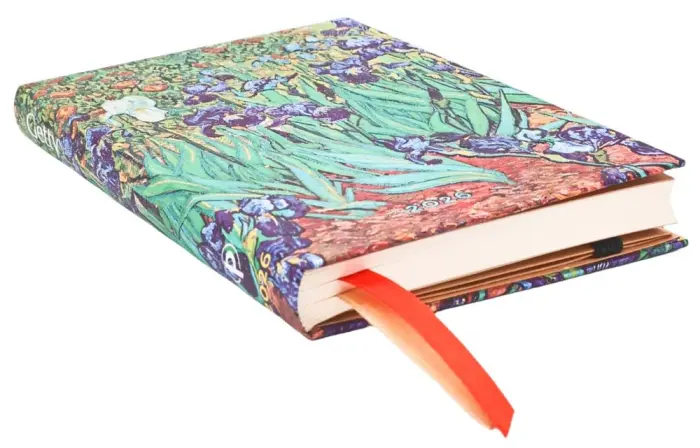 Kalender Paperblanks Van Gogh´s Irises Horizontal Mini 2026