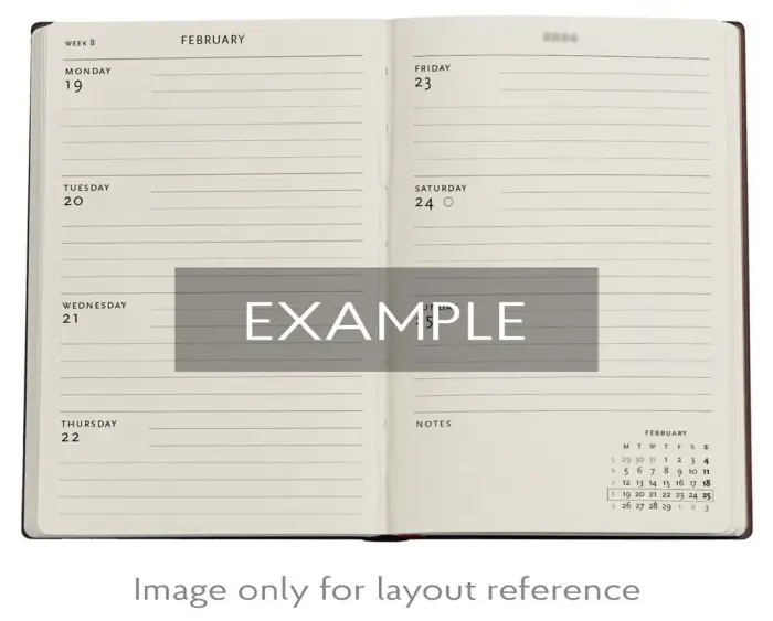 Kalender Paperblanks Van Gogh´s Irises Horizontal Mini 2026