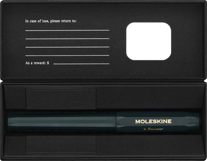 Kulspetspenna Moleskine Kaweco 1.0 Grön