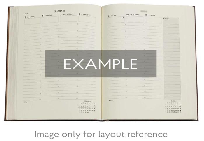 Kalender Paperblanks 18-months Ultra Diamond Jubilee Vertical 2026